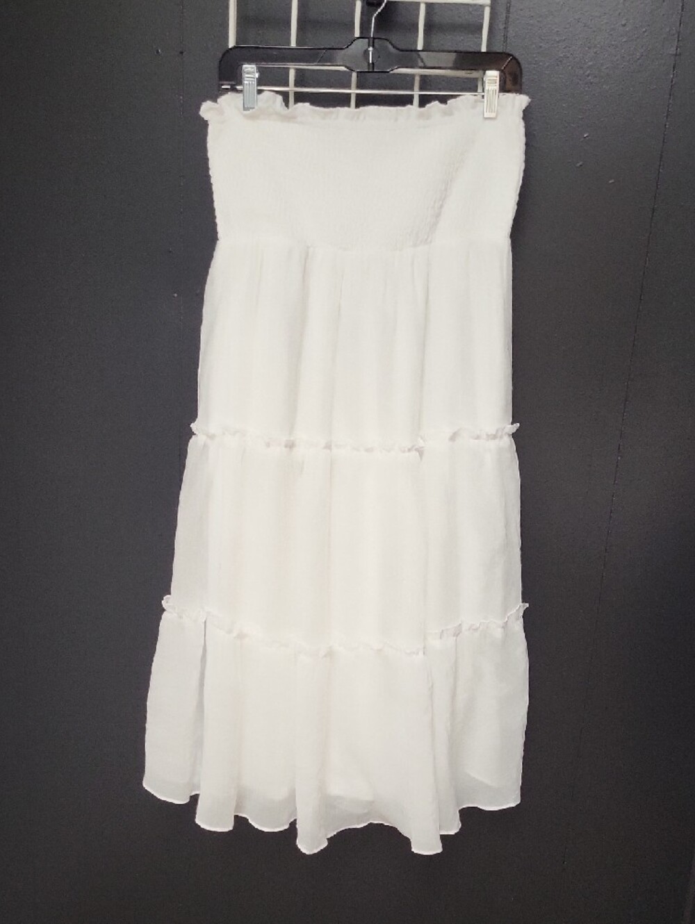 NWT, LIFE WHITE SKIRT/DRESS, STYLE 2 WAYS, SIZE M - Picture 6 of 9